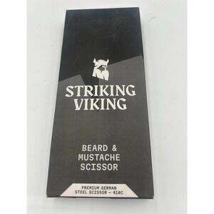Striking Viking Mens 5-Inch Professional German Beard & Mustache Scissors